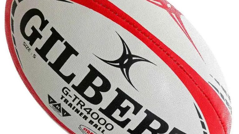 Gilbert GTR4000 Red Rugby Ball