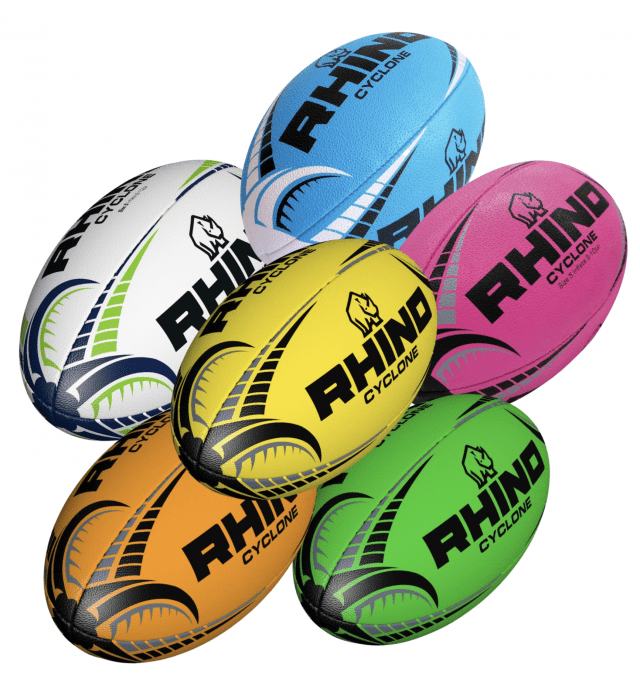 Rhino Cyclone Rugby Balls Set