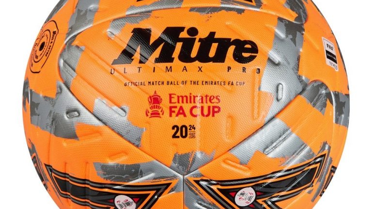 Winter Edition of the FA Cup Match Ball