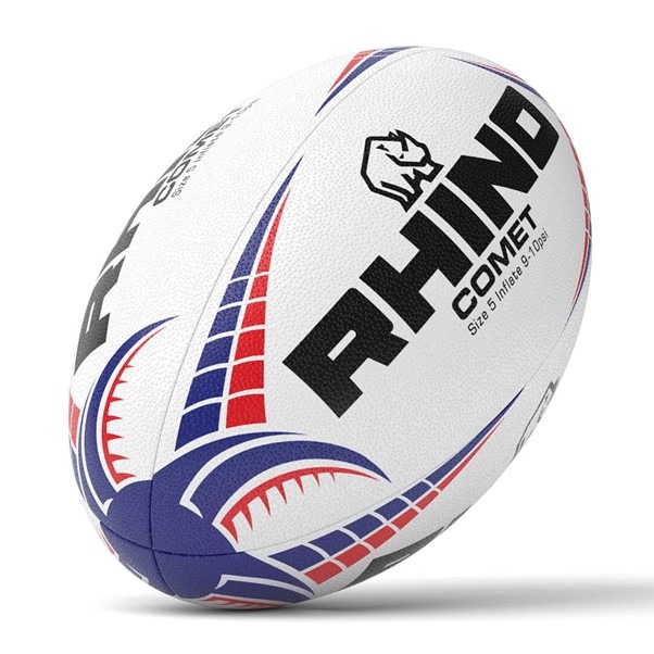 Rhino Comet Match Rugby Ball